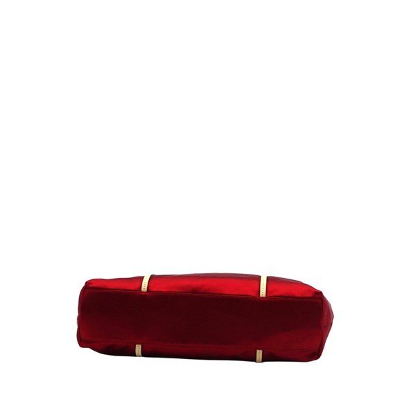 Prada Satin Tote Red - Picture 9 of 15
